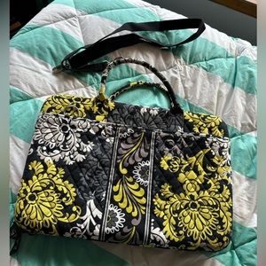 Vera Bradley hard shell laptop bag